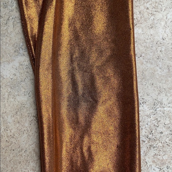 DETAILS DANCEWEAR leggings glittery bronze color - Picture 5 of 7